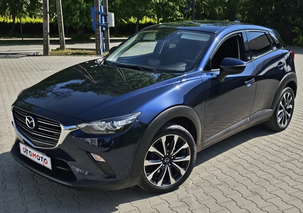 Mazda CX-3 cena 64500 przebieg: 90000, rok produkcji 2018 z Skierniewice małe 137